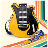 Electric Guitar Crossbody Purse-Purses-Glitz Glam and Rebellion GGR Pinup, Retro, and Rockabilly Fashions