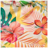 Peasant Blouse - Tiki Florals-blouse-Glitz Glam and Rebellion GGR Pinup, Retro, and Rockabilly Fashions