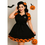 Hemet Pinup Heart Web Apron-Pinup Aprons-Glitz Glam and Rebellion GGR Pinup, Retro, and Rockabilly Fashions
