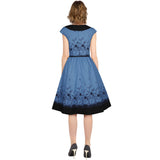 ChicStar Retro Sleeveless Dress-Dress-Glitz Glam and Rebellion GGR Pinup, Retro, and Rockabilly Fashions
