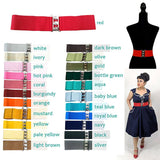 Banned Stretch Belt (23 Colors!)-Belts-Glitz Glam and Rebellion GGR Pinup, Retro, and Rockabilly Fashions