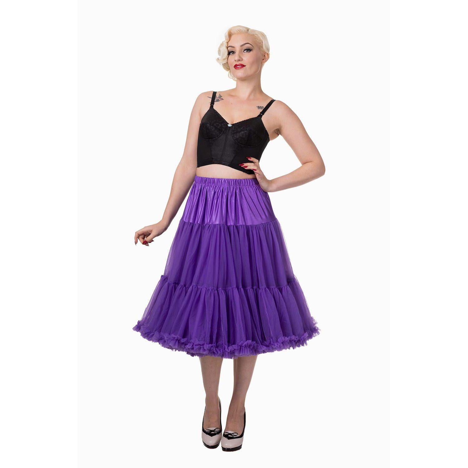 purple petticoat dress Joyfolie Women's Joyfolie GirlsParis Petticoat Prom Dress in Purple, Size 2