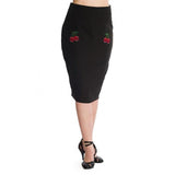Cherry Jane Pencil Jumper Skirt-Skirts-Glitz Glam and Rebellion GGR Pinup, Retro, and Rockabilly Fashions