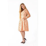 Eva Rose Corgilicious Swing Dress in Peach-Dress-Glitz Glam and Rebellion GGR Pinup, Retro, and Rockabilly Fashions