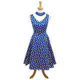 Eva Rose Corgilicious Swing Dress-Dress-Glitz Glam and Rebellion GGR Pinup, Retro, and Rockabilly Fashions