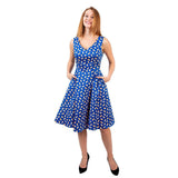 Eva Rose Corgilicious Swing Dress-Dress-Glitz Glam and Rebellion GGR Pinup, Retro, and Rockabilly Fashions