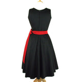 Hemet Full Circle Swing Dress in Black-Dress-Glitz Glam and Rebellion GGR Pinup, Retro, and Rockabilly Fashions