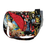 Hemet San Marcos Messenger Bag-Purses-Glitz Glam and Rebellion GGR Pinup, Retro, and Rockabilly Fashions