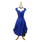 Night at the Opera Dress in Cobalt Blue-Dress-Glitz Glam and Rebellion GGR Pinup, Retro, and Rockabilly Fashions