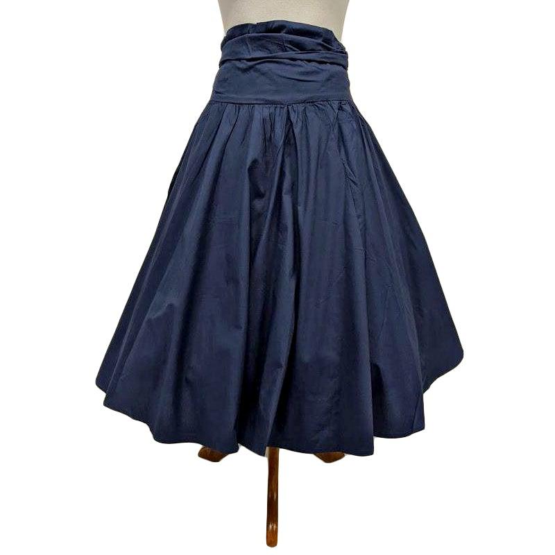 Pinup Skirt in Navy – Glitz Glam and Rebellion