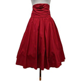 Pinup Skirt in Red - SPECIAL!-Skirts-Glitz Glam and Rebellion GGR Pinup, Retro, and Rockabilly Fashions