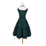 GGR Holly Swing Dress in Green-Dress-Glitz Glam and Rebellion GGR Pinup, Retro, and Rockabilly Fashions
