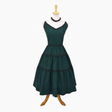 GGR Holly Swing Dress in Green-Dress-Glitz Glam and Rebellion GGR Pinup, Retro, and Rockabilly Fashions