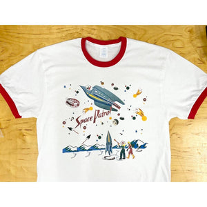 Star Struck Clothing Space Patrol T-Shirt-T-Shirt-Glitz Glam and Rebellion GGR Pinup, Retro, and Rockabilly Fashions