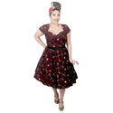 GGR Retro Atomic Burst Dress-Dress-Glitz Glam and Rebellion GGR Pinup, Retro, and Rockabilly Fashions