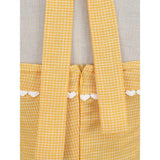 Tonval Yellow Plaid Halter 50s Robe Dress-Dresses-Glitz Glam and Rebellion GGR Pinup, Retro, and Rockabilly Fashions