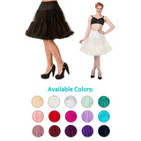 update alt-text with template Banned 'Walkabout' Short Petticoat-Petticoat-Glitz Glam and Rebellion GGR Pinup, Retro, and Rockabilly Fashions